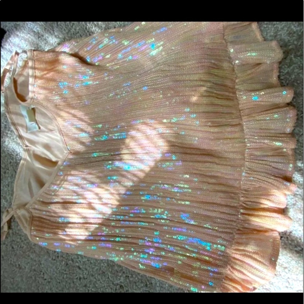 Anthrpologie sequined camisole